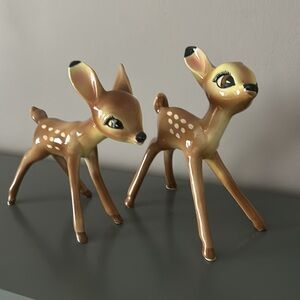 Bambi & Faline Evan K Shaw Figurines!  Excellent condition! 7.5 inches.